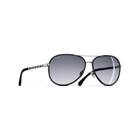 chanel leopard sunglasses|CHANEL Sunglasses: Pilot Sunglasses, metal & calfskin — .